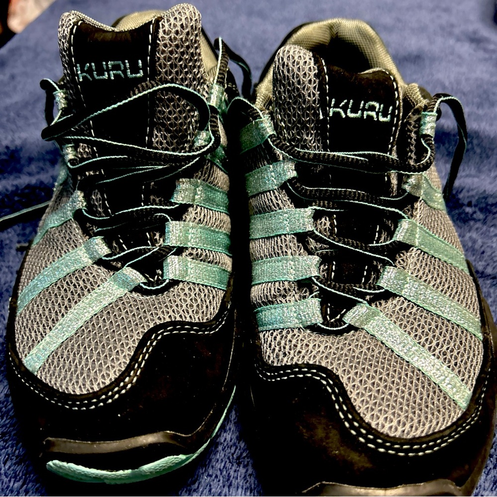 KURU CHICANE Black Delirium Hiking Trail Walking Shoe 40.5 women 6.5